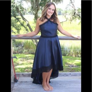 Monique Lhuillier High-Low Dress